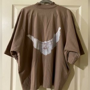 Yeezy Gap Engineered by Balenciaga Dove 3/4 sleeve tshirt